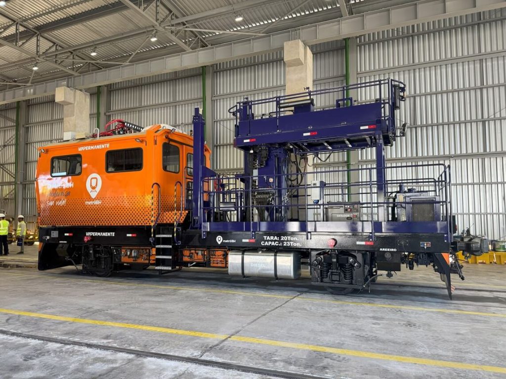 Equipamento de Manutenção Metrô