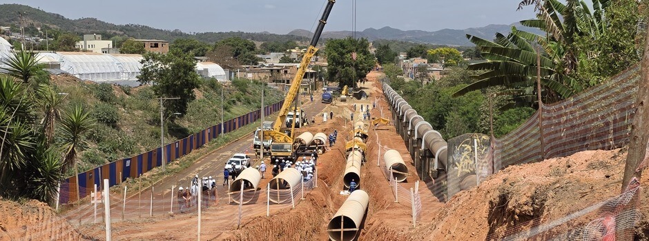 Obras Segurança Hídrica